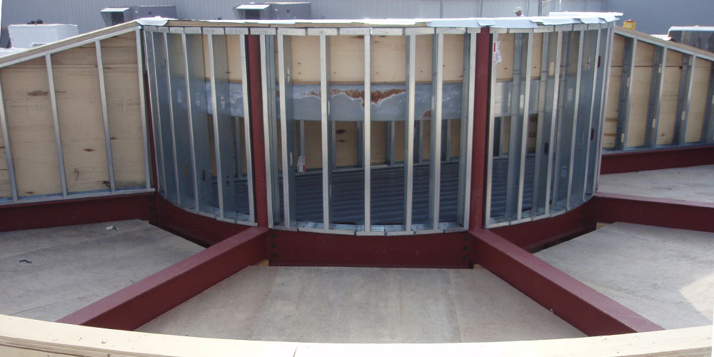 Complex Atrium Framing | James Heidt Engineer