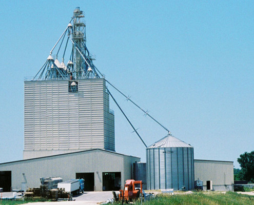 Truck and Train Grain Unloading Tunnel | James Heidt Engineering
